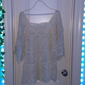 4 Love And Liberty Lace Shirt